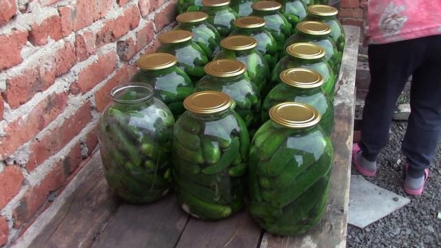 Купорим огурцы с уксусной кислотой. We put cucumbers with acetic acid. смотреть онлайн