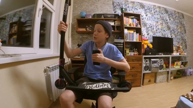 ШКОЛЬНЫЙ внеплановый ОБЗОР НА САМОКАТ TECH TEAM! смотреть онлайн