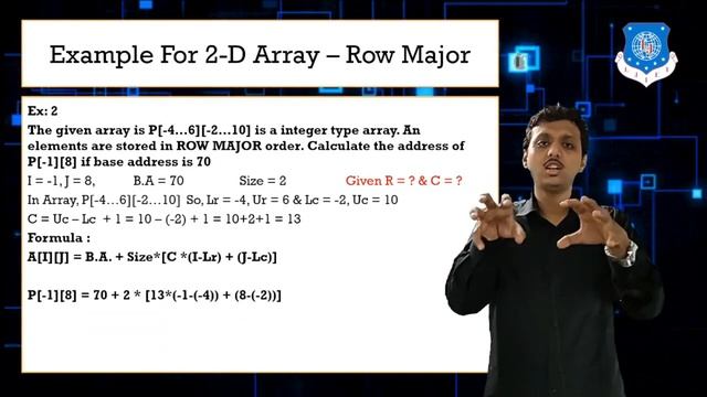 Lec-05_2D Array - Row Major - Column Major Examples | Data Structures | Computer Engineering смотреть онлайн