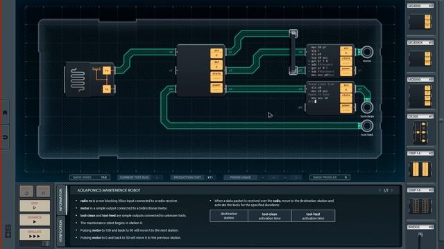 SHENZHEN I/O - Aquaponics Maintenance Robot - Solution смотреть онлайн