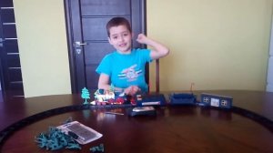 Обзор игрушек. Паровоз на пульте управления.