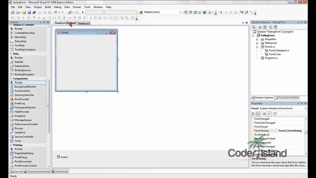 C# Tutorial 2 - Fading Form смотреть онлайн