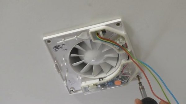 Установка вентилятора в ванной комнате. Как подключить вентилятор