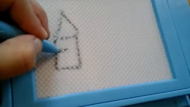 Рисуем на доске ч.2 Рисуем дом. смотреть онлайн