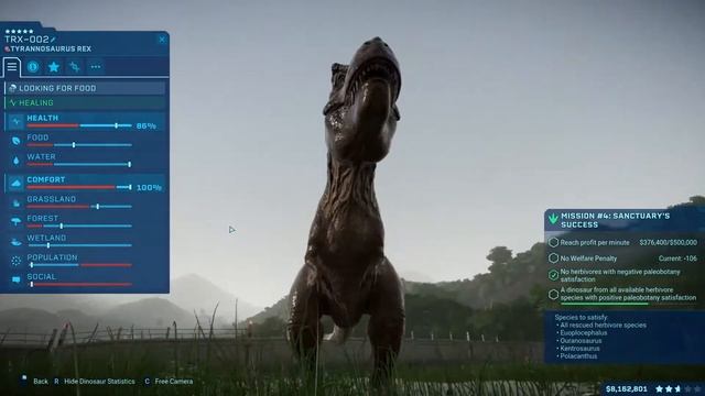Play Jurassic World Evolution: Claire’s Sanctuary: Mission 4: Sanctuary’s Success - Episode 46 смотреть онлайн
