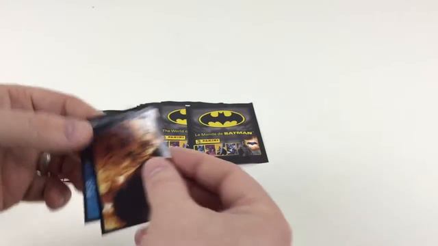 World of Batman Sticker collection 28 packets opened Panini смотреть онлайн