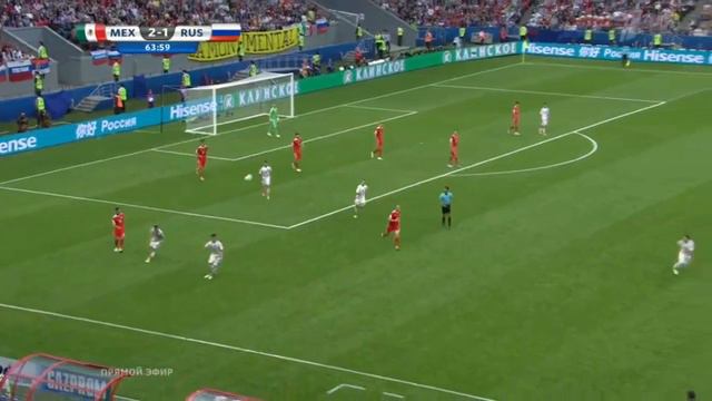 Игра Александра Самедова в матче Россия Мексика смотреть онлайн