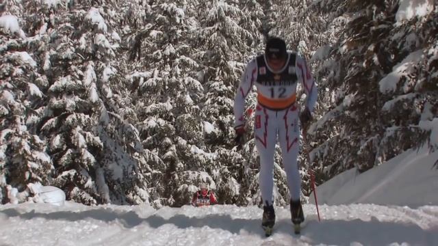 Nordic Skiing Technique - Traditional Style - Diagonal Stride