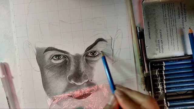 Drawing of Cristiano Ronaldo | with graphite pencil | how to | SKETCH TIME смотреть онлайн