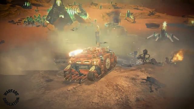 Sisters of Battle vs Necrons Warhammer 40K DoW: Soulstorm Unification Mod, cinematic смотреть онлайн