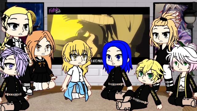 Tokyo Revengers React Rap Do Naruto E Hinata(Takemichi As Naruto)(Hinata As Hinata) Parte 2