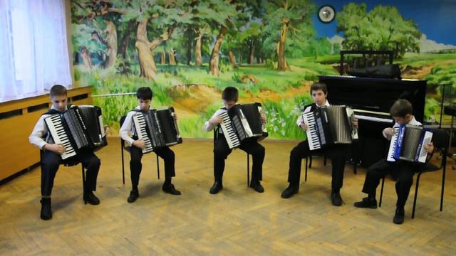 Россия, Москва, Зеленоград, Ансамбль аккордеонистов оркестровой студии "Гармония" смотреть онлайн