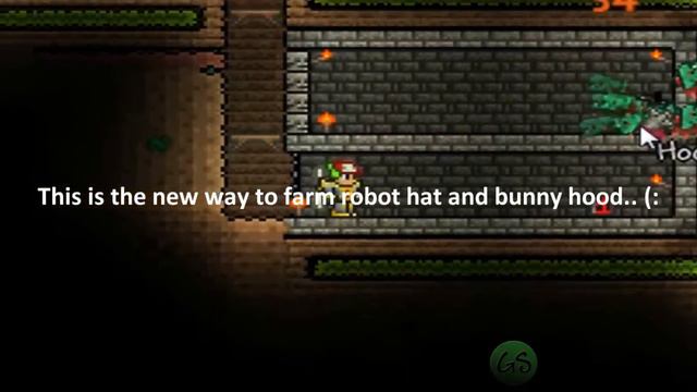 Terraria: 1.1 Farms (robot hat, bunny hood) смотреть онлайн