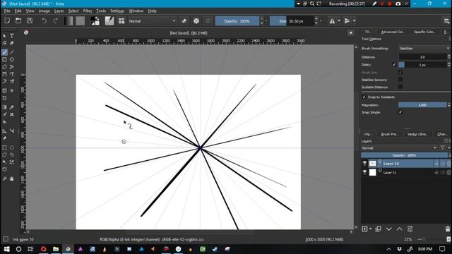 How To Use Krita's Assistant Tool And What It's Good For - Tutorial смотреть онлайн