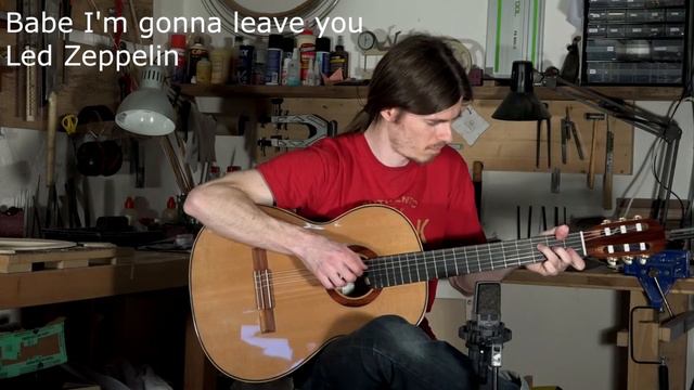 François Druet - Classique - madagascar rosewood / red cedar 2016 - (Iron Stan & Copper Nick) смотреть онлайн
