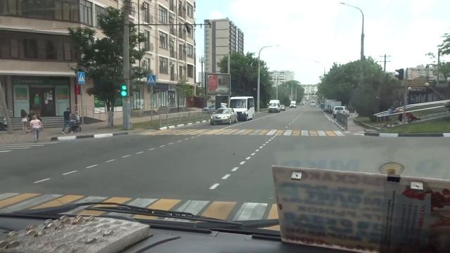 Новороссийск.Еду в Маршрутке.май2018г смотреть онлайн