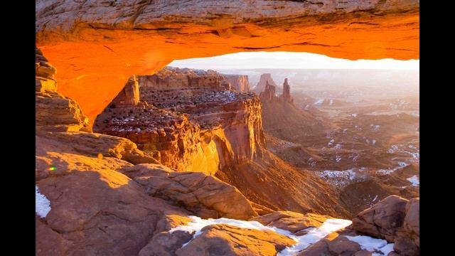 Гранд-Каньон. Grand Canyon — один из глубочайших каньонов в мире, штат Аризона, США. смотреть онлайн