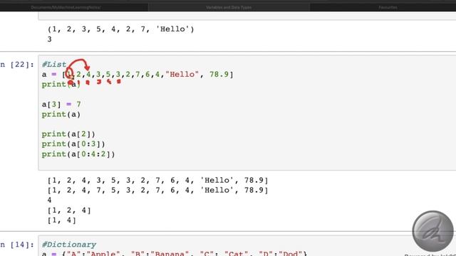 Data Types in Python (Set, Tuples, List and Dictionary) смотреть онлайн