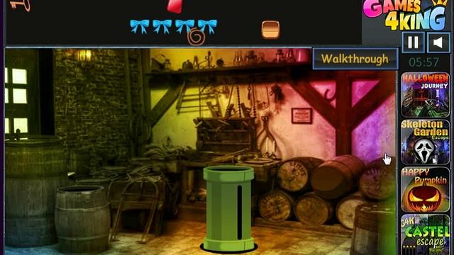 G4K Rock Brick Castle Escape 2 Game Walkthrough смотреть онлайн