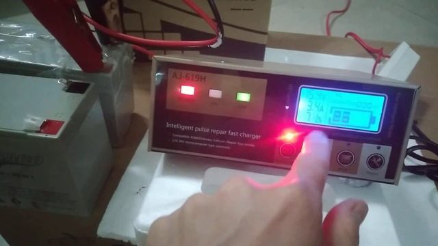 Máy Sạc Ắc Quy Và Phục Hồi Bình Ắc Quy 12V24V 400AH AJ-619H-Sạc Acquy Khu sunfat GIÁ 450K-091448213 смотреть онлайн