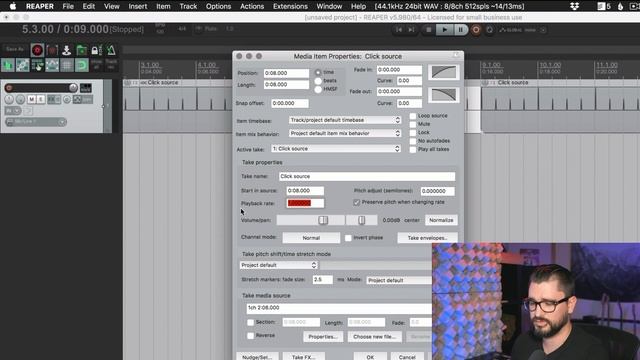 Metronome and Click Track in REAPER - Beginner REAPER DAW Tutorial смотреть онлайн