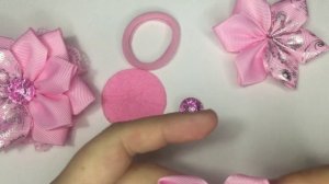 Самые популярные бантики /Мастер-класс канзаши