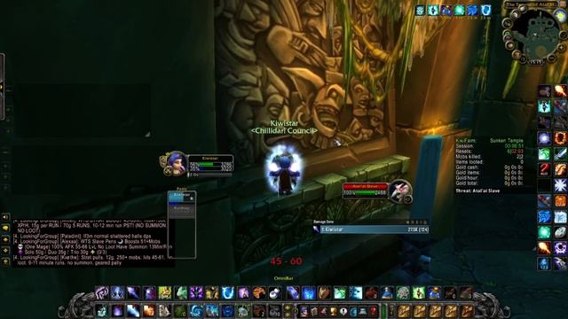 *Extended* TBC classic gold farm temple of atal'hakkar FROST mage 1 pull смотреть онлайн