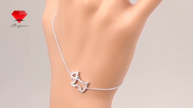 Bije.ru: Браслет в форме собачки с кристаллами Swarovski Reanna (Рианна) смотреть онлайн