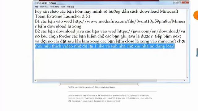 Hướng dẫn cách download Minecraft Team Extreme launcher 3.5.1 và java смотреть онлайн