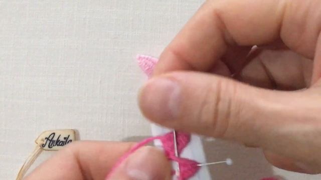 Woven picot stitch amazing trick - Easy 3d hand embroidery flower design смотреть онлайн