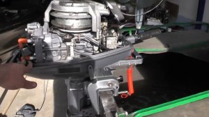 Ямаха - 8 Эндуро (работа на стенде)