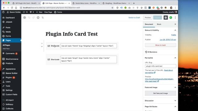WP Plugin Info Card Tutorial смотреть онлайн