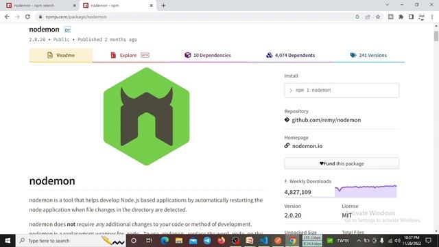 #4 Express JS Introduction, Setup, IDE & First Program in Express JS Tutorial in Hindi in 2022 смотреть онлайн