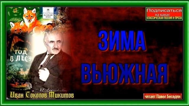 Зима вьюжная— Иван Соколов— Микитов —читает Павел Беседин смотреть онлайн