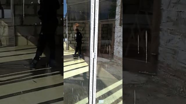 Алюминиевые двери-гармошки часть 3