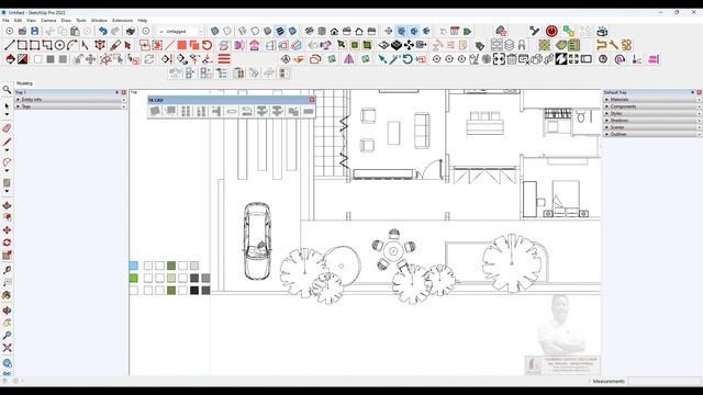 Layout Sketchup - Vẽ 2DAutocad trên Sketchup - Create 2D floor drawings in autocad style on sketchu смотреть онлайн