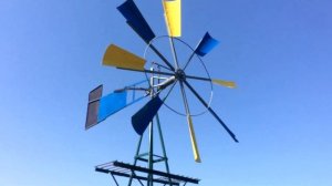 Ветряной насос для пруда своими руками