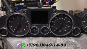 Панель приборов Фольксваген Туарег (Volkswagen Touareg). Ремонт щитка приборов Фольксваген Туарег.