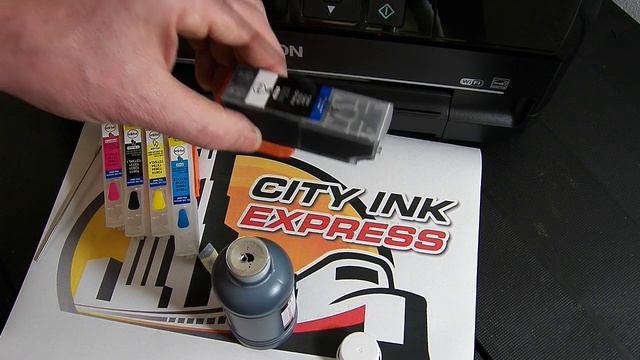 XP-600,XP-605,XP-700,XP-800,XP-510,XP-610,XP-615 Refillable Cartridges For Epson Printers