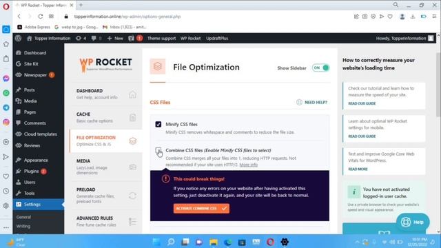 How To Install Wp Rocket Free New Version 2023 #wprocket #wordpress #websitespeed #topperinformatio смотреть онлайн