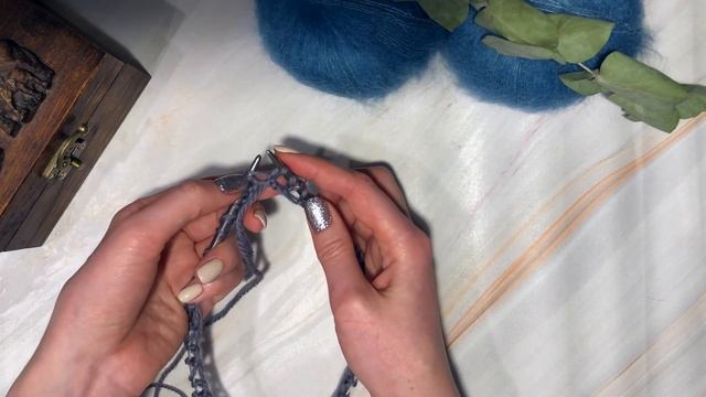 Английская резинка (круговое вязание) смотреть онлайн