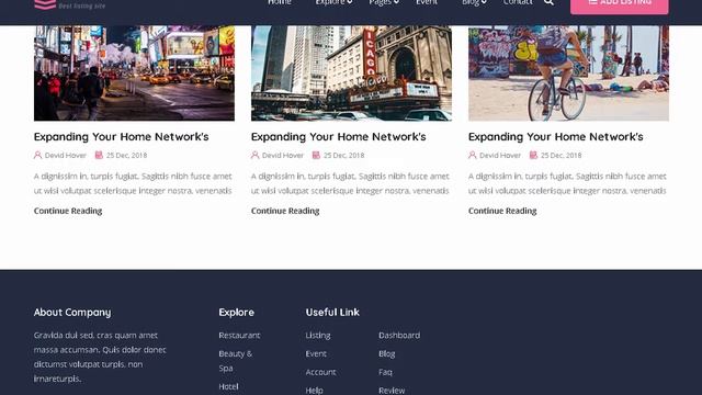 Listka - Directory Listing HTML Template | Themeforest Templates смотреть онлайн