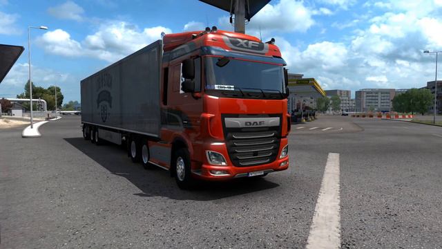 ETS 2 - DAF XF Euro 6 Transporting Furniture from Galati to Ruse Part 1 смотреть онлайн