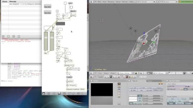 Blender Game Engine and Max/MSP Audio Input смотреть онлайн