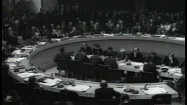Adlai Stevenson Addresses the United Nations on The "Cuban Missile Crisis" смотреть онлайн