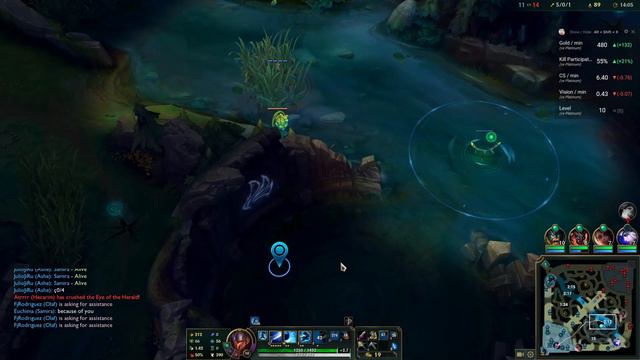 WIN LANE IN 14.2 MINUTES! YASUO RANKED GAMEPLAY - League Of Legends Full Ranked Match смотреть онлайн