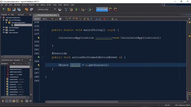 Calculator Program in Java Swing / JFrame | Calculator Application Using Java with Source Code смотреть онлайн