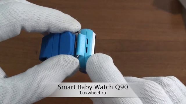 Smart Baby Watch GPS Q90 Blue смотреть онлайн