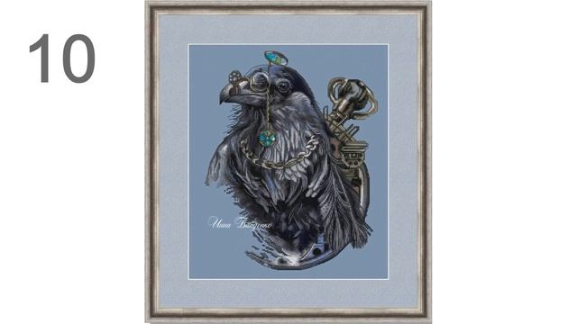 Авторские схемы для вышивки НОВИНКИ января 2023. Вышивка крестиком (часть 1) смотреть онлайн