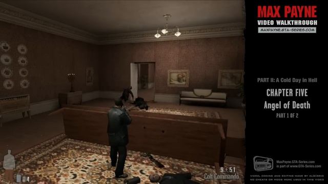 Max Payne - A Cold Day in Hell - Angel of Death [1/2] (HD) смотреть онлайн